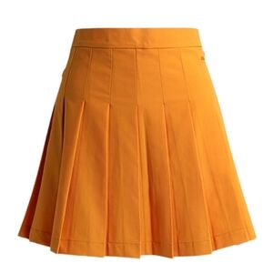 🆕️J.Lindeberg Women's Orange Pleated Adina Skort XS
